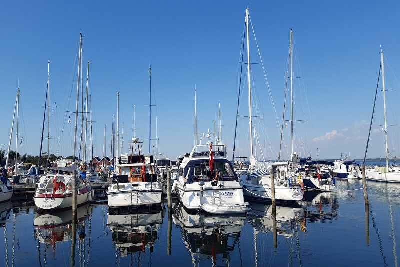 Lystbådehavnen på Agersø