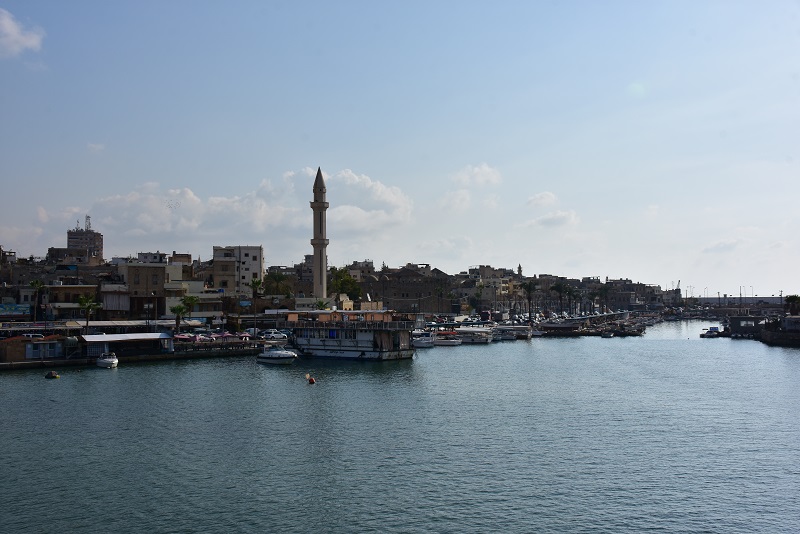 Sidon fra søsiden, Libanon