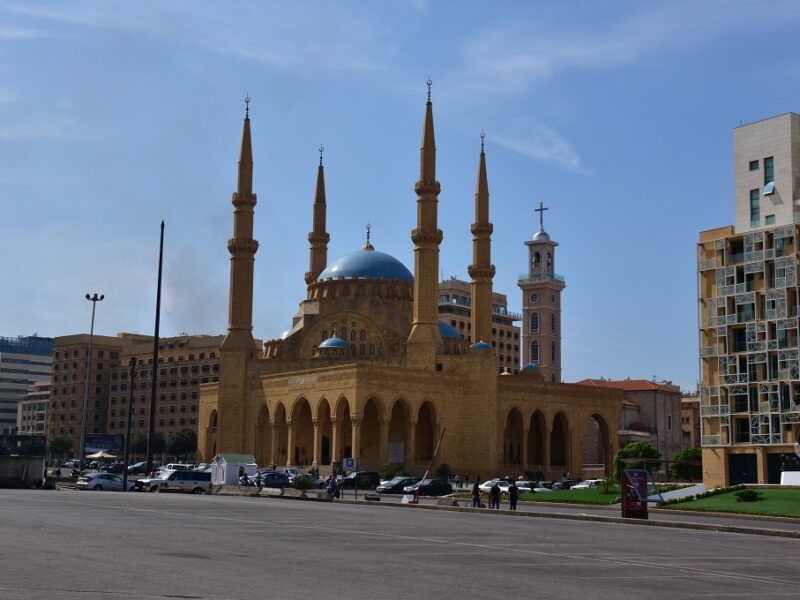 Martyrpladsen i Beirut, Libanon