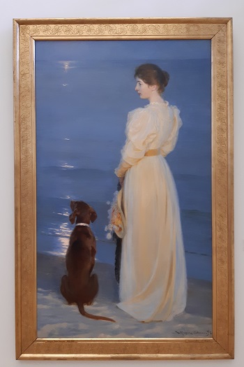 Portræt af PS Krøyer
