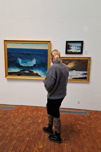 Fin udstilling på kunstmuseet i Tórshavn