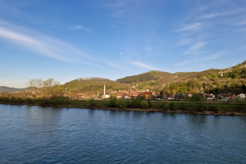 Floden Drina, Bosnien