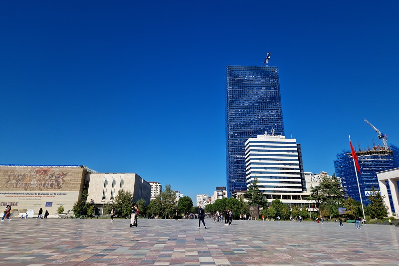 Skanderbeg Square, Tirana